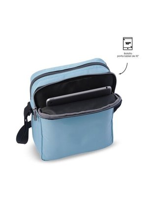 Bolso Cruzado Urbana Retro Azul Totto