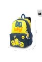 Morral Para Niño Banana Minions Mediano Color Azul de Totto