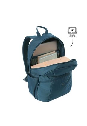 Morral Universitario Porta PC 14" Trik Azul Hombre