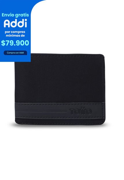 Billetera Para Hombre Vlideri 3.0 Con RFID Blocker Negra