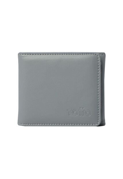 Billetera Ermatto Con RFID Blocker Gris
