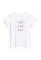 Camiseta Estampada Para Mujer Prime Manga Corta Blanca de Totto