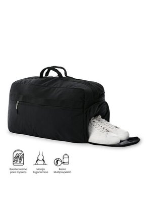 Tula De Viaje Spa Mediana Negra