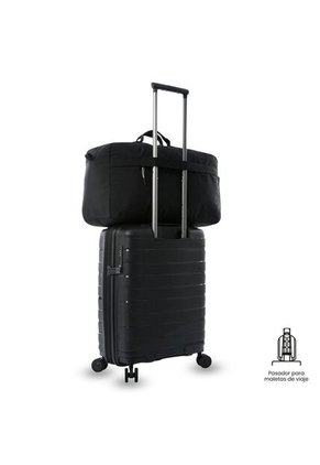 Tula De Viaje Spa Mediana Negra