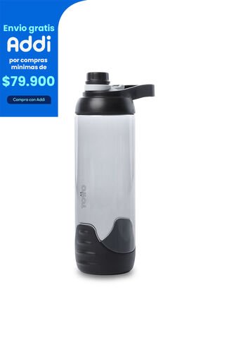 Botilito De Agua Blu 750 Ml Color Negro Totto
