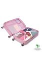 Maleta De Viaje Mediana 360 Bazy + 2.0 Rosada de Totto