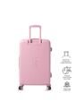 Maleta De Viaje Mediana 360 Bazy + 2.0 Rosada de Totto