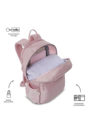 Morral Universitario Trak Porta PC 14" Rosado Mujer