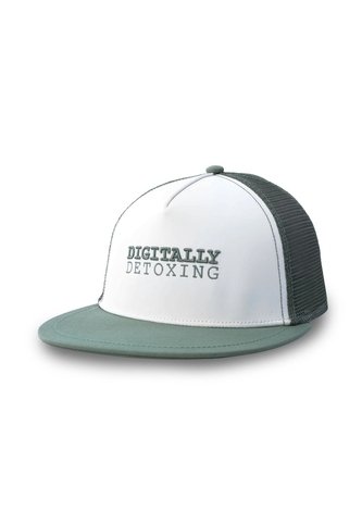 Gorra Plana Sharlie Color Verde/Blanca/ Totto