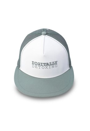 Gorra Plana Sharlie Color Verde/Blanca/