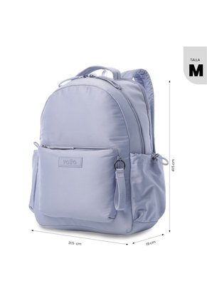 Morral Universitario Estambul Porta PC 14" Morado Mujer