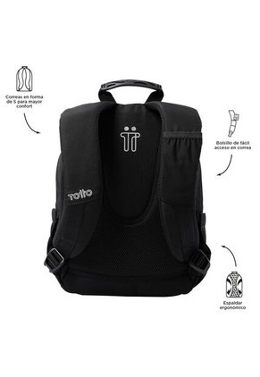 Morral Juvenil Porta PC 10" Tempera Negro