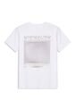 Camiseta Estampada Para Hombre Primen Blanca de Totto