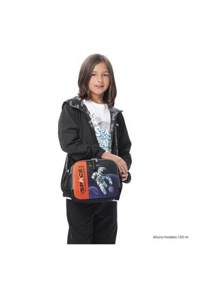 Lonchera Térmica Para Niño Gemini Grande Gris