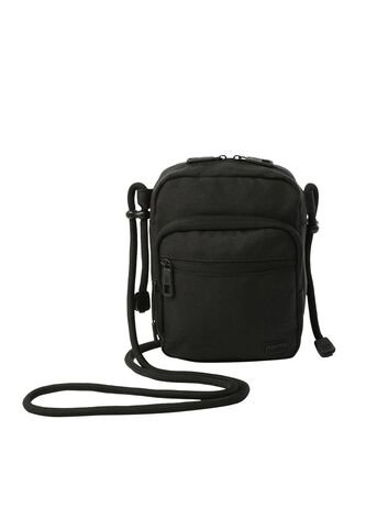 Bolso Para Hombre Riva Crossbody Pequeño Negro Totto