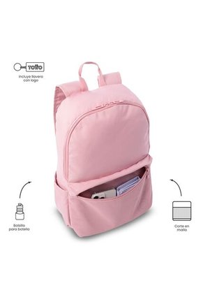 Morral Universitario Dragonar Nilo Porta PC 13" Rosado Mujer