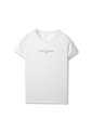 Camiseta Estampada Para Mujer Prime Manga Corta Blanca de Totto