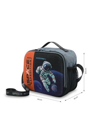 Lonchera Térmica Para Niño Gemini Grande Gris