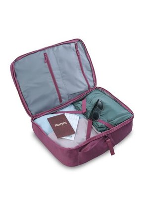 Morral De Viaje Grande Elan Travel Shiny Rosado Rose