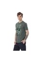 Camiseta Estampada Para Hombre Primen Manga Corta Verde de Totto