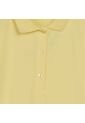 Camisa Polo Chechi Para Mujer Amarilla de Totto