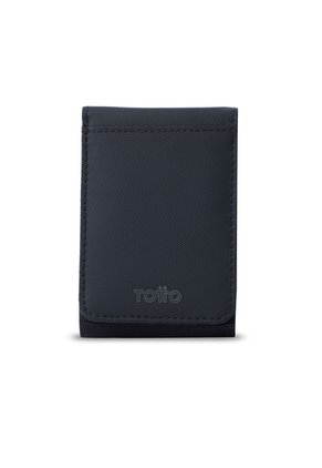 Billetera Hombre Wood 2 Grande Con RFID Blocker Azul