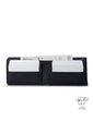Billetera Hombre Wood 2 Grande Con RFID Blocker Azul de Totto