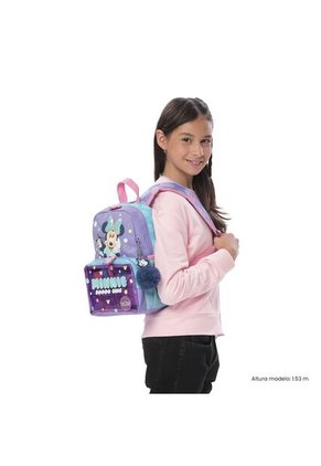 Morral Para Niña Minnie Pequeño Morado