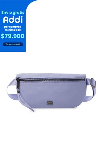 Riñonera Para Mujer Smooth Color Morada Totto
