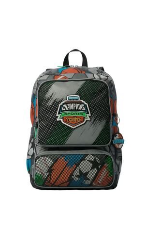 Morral Para Niño Multisport Mediano Gris Totto