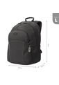 Morral Mochila Para Hombre Porta Pc Gris Oscuro Cambri Totto de Totto