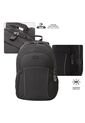 Morral Mochila Para Hombre Porta Pc Gris Oscuro Cambri Totto de Totto