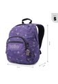 Morral Juvenil Tempera Pequeño Morado Con Corazones de Totto