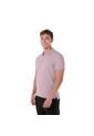 Camisa Polo Youngpolo Para Hombre Rosada de Totto