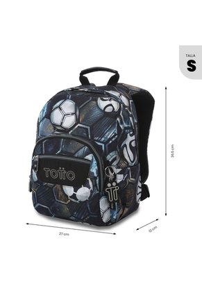 Morral Juvenil Porta Tablet 10" Tempera Estampado De Fútbol