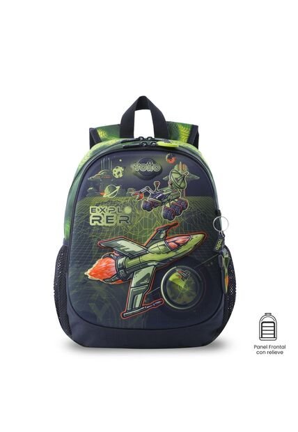 Morral Para Niño Explorer Ship Pequeño Verde