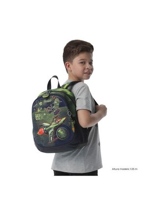 Morral Para Niño Explorer Ship Pequeño Verde