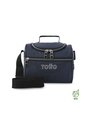 Lonchera Térmica Pizarra Ecole Solid Grande Azul de Totto