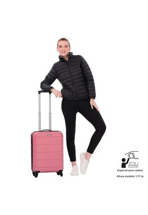 Maleta De Mano 360 Rayatta S Rosada