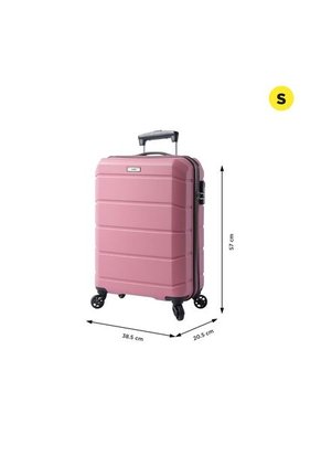 Maleta De Mano 360 Rayatta S Rosada