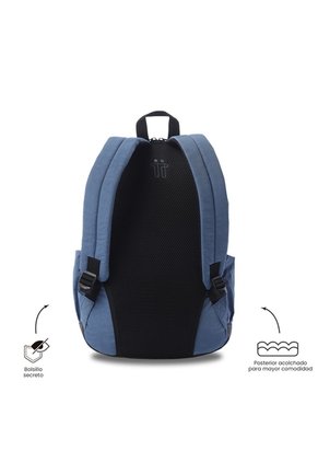 Morral Universitario Tocaxu Plus Porta PC 15" Azul Hombre