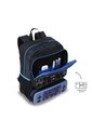 Morral Para Niño Vortex Mediano Gamer Negro de Totto