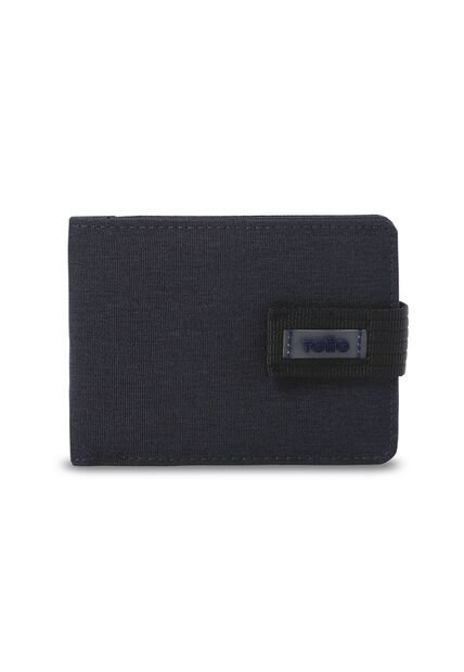 Billetera Hombre Gobi Pequeña Con RFID Blocker Azul