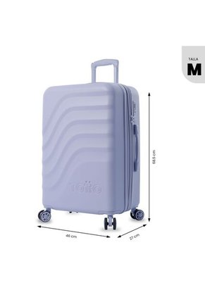 Maleta De Viaje Mediana 360 Bazy+ 2.0 Morada