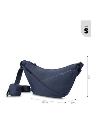 Bolso Para Mujer Suzuka Tipo Crossbody Pequeño Azul