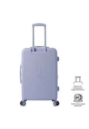 Maleta De Viaje Mediana 360 Bazy+ 2.0 Morada