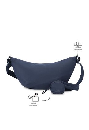 Bolso Para Mujer Suzuka Tipo Crossbody Pequeño Azul