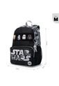 Morral Para Niño Star Wars Jedi Mediano Negro de Totto