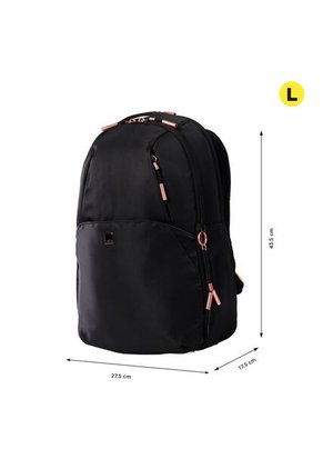 Morral Ejecutivo Porta PC 16" Roxanne Negro Mujer