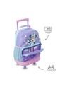Maleta Para Niña Con Ruedas Minnie Mediana Morada de Totto